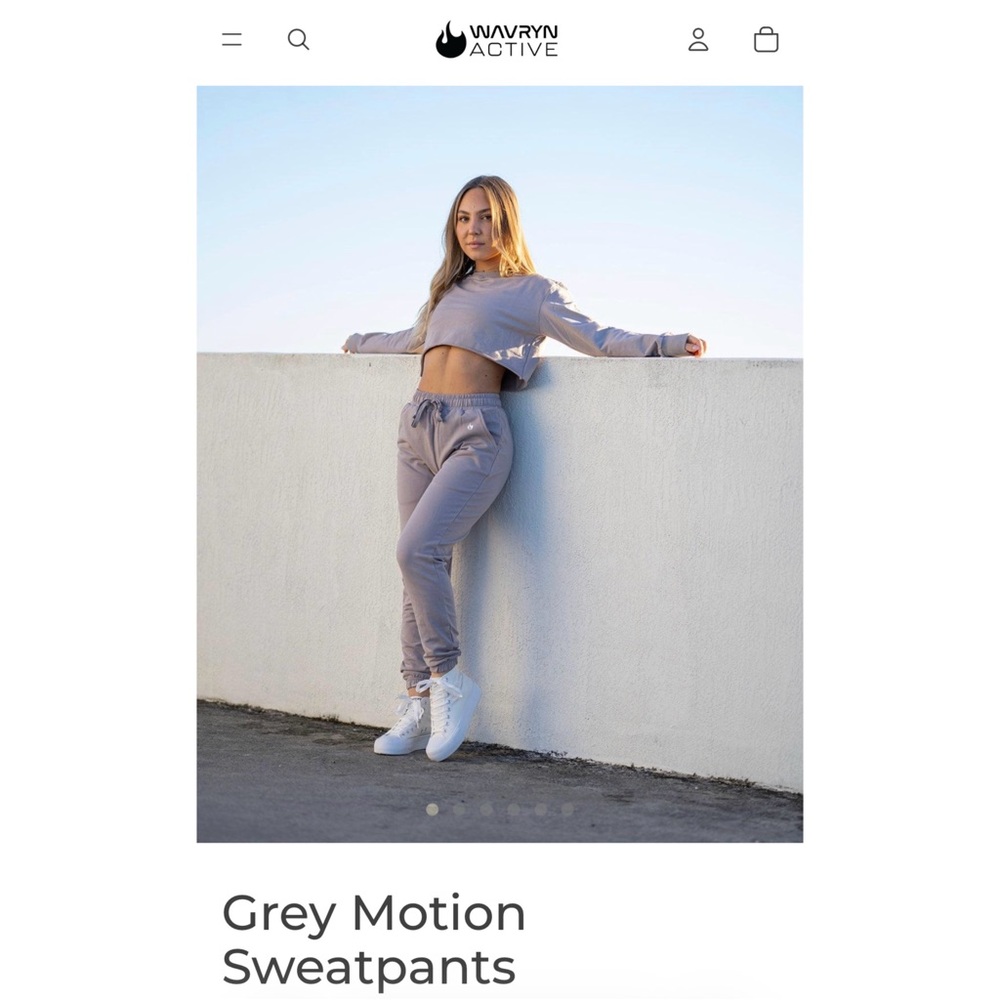 Werk (now Wavryn active) Gray Joggers
